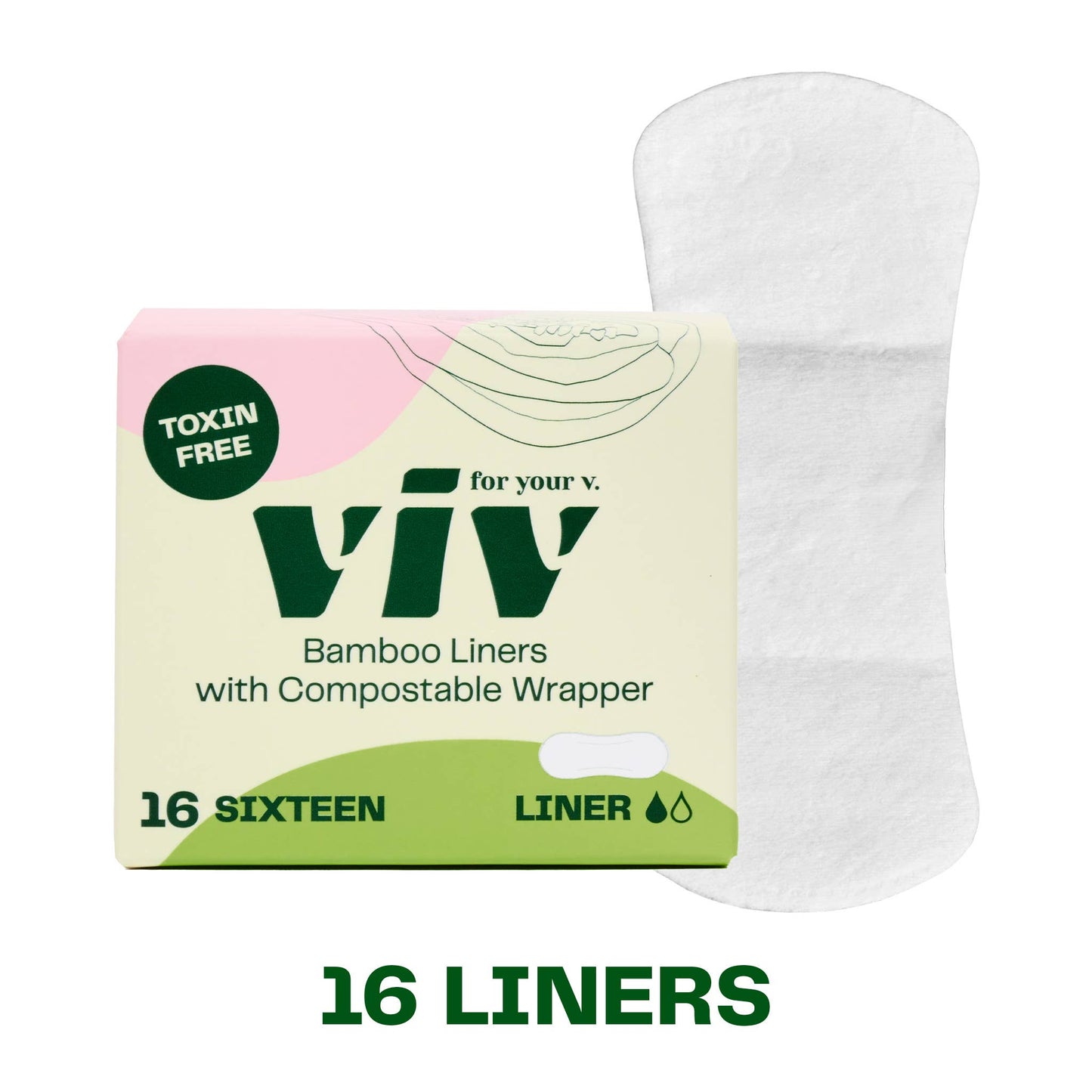 Viv Bamboo Liners - Plant-Based Extra Soft Liners