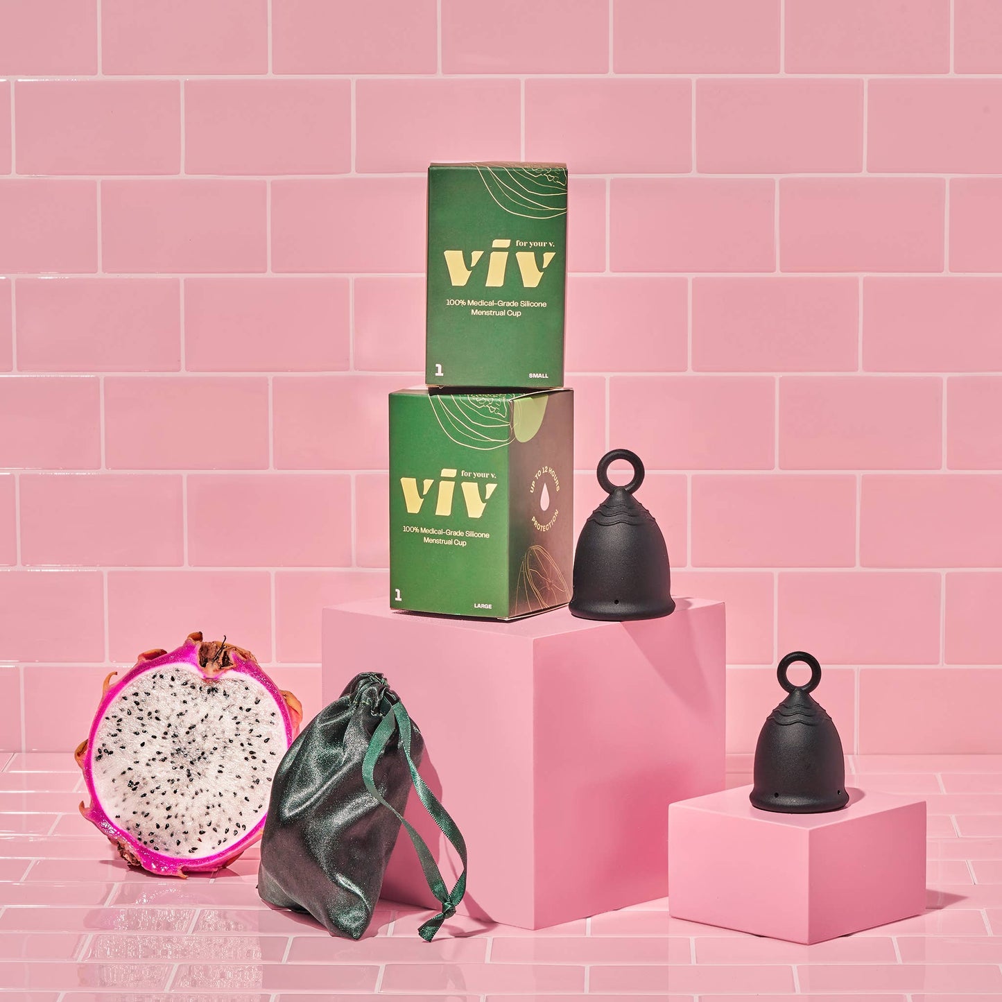 Viv Menstrual Cup - Reusable Silicone Period Cup