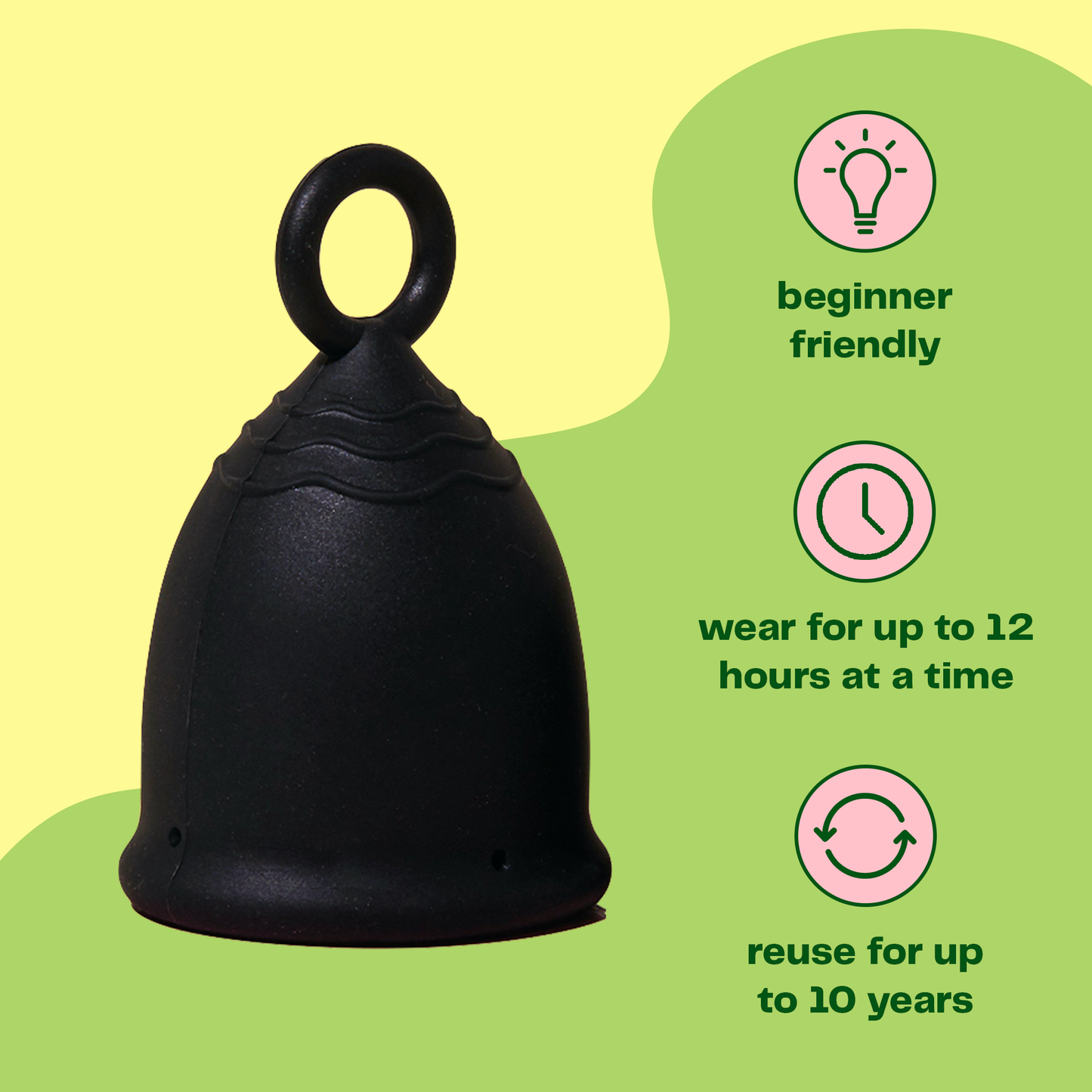 Viv Menstrual Cup - Reusable Silicone Period Cup