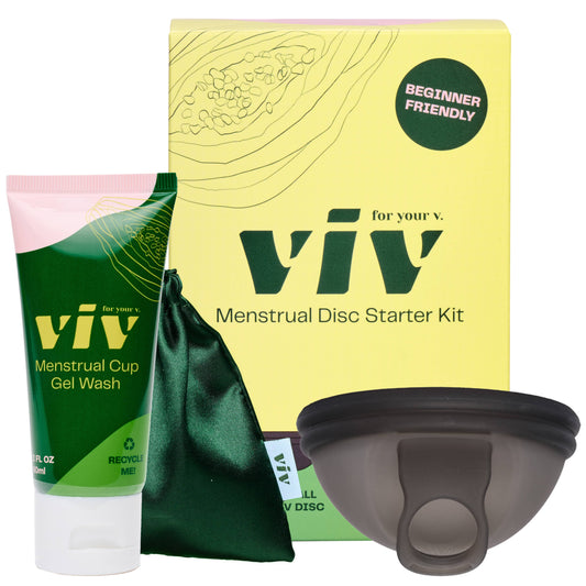 Viv Menstrual Disc Starter Kit - Beginner Period Disc Bundle